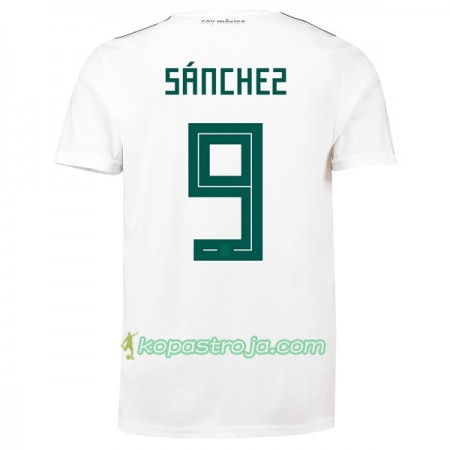 Billiga Fotbollströjor Mexiko Sanchez 9 VM 2018 Borta tröja